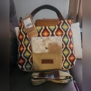 Boho Chic Multicolor Shoulder/Crossbody Bag
